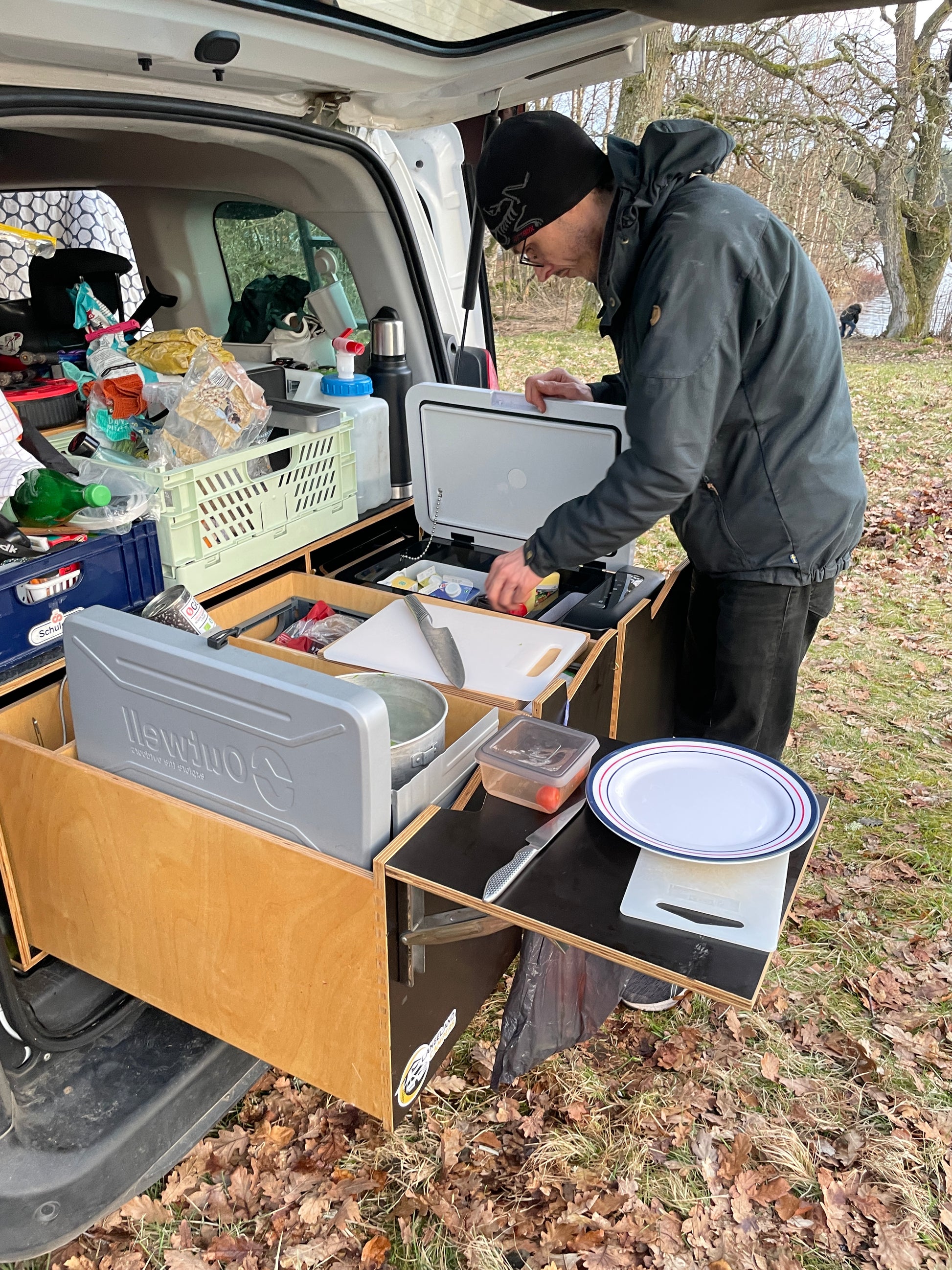 Kompressorkøleboks 25L - Perfekt til din bil eller campervan. Passer til en camperbox fra LangelandCampers. Camperkøkken eller køkken i bilen.